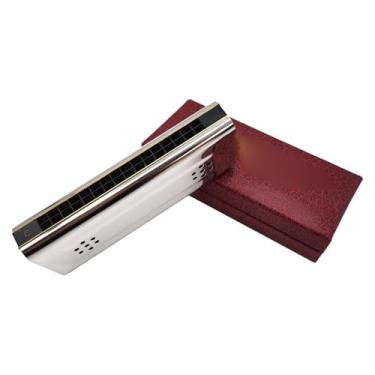 Imagem de Para Iniciantes harmônica 10/16/24 Buracos Gaita Dupla Face Tremolo Harpa Instrumentos Musicais Adequados Para Jogadores Profissionais Iniciantes(16)