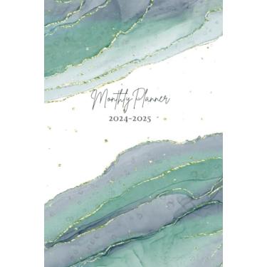 Imagem de monthly planner January2024 - December 2025: 2 years of planning with holidays and yearly overview