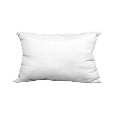 Imagem de Kit 4 Capa Almofada Branco 70x60 Impermeável Acquablock Área Externa Luxo Com Zíper Premium