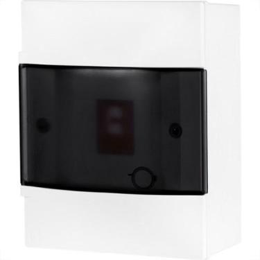 Imagem de Centrinho Legrand Pvc Externo Com Tampa Transparente 04Din 134114 - PI