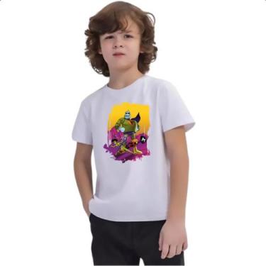 Imagem de Camiseta Infantil Nostalgia Frankstein Jr e os Impossiveis - Alearts, 