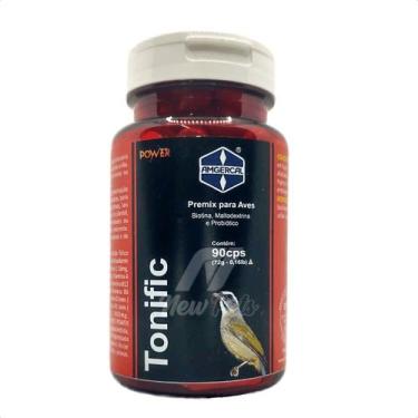 Imagem de Tonific Power 90 Cápsulas Amgercal Pássaros Competição Fibra