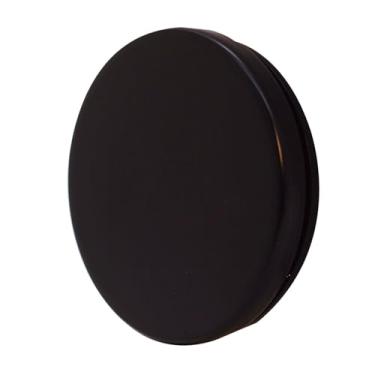 Imagem de Westbrass Placa frontal flutuante sem furo, preto fosco, D980R-62