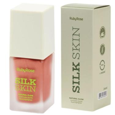 Imagem de Iluminador Líquido Silk Skin Glow Ruby Rose HBF1601