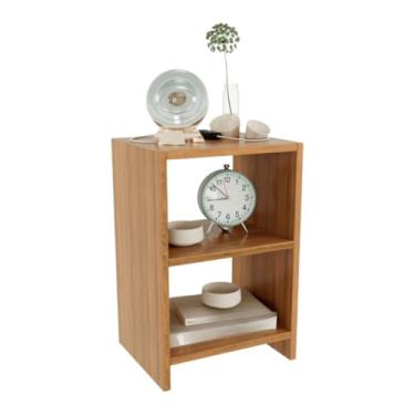 Imagem de Mesa De Cabeceira Nicho Quarto Casal Decoração Lateral Retro(Branco)