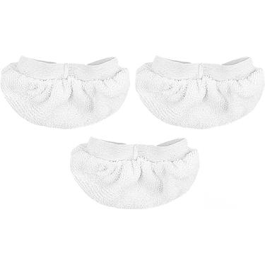 Imagem de Pacote com 3 capas de toalha universais para limpadores a vapor, panos de microfibra para limpador a vapor portátil, mangas compatíveis com a maioria dos limpadores a vapor, ideais para sofá, assento