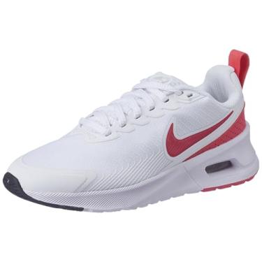 Imagem de Nike Tênis feminino Air Max Nuaxis (HF1233-100, branco/preto/vermelho cometa/rosa áster), Branco/preto/vermelho cometa/rosa áster, 39