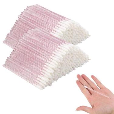 Imagem de Bastão Aplicador Lips Gloss Cílios Alongamento Descartável 200 Un - Ki