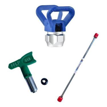 Imagem de Extensor Pistola Airless 50cm + Porta Bico + Bico Fflp 518 - BWrentals