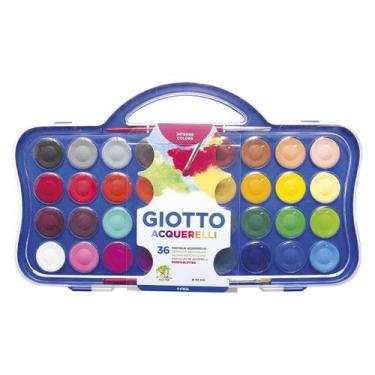 Imagem de Aquarela Pastilha Giotto 30mm  36 Cores