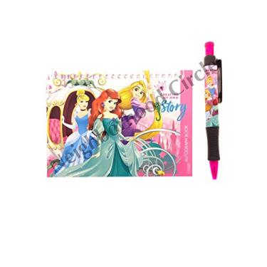 Imagem de Caderno espiral licenciado autêntico da Disney Princess com caneta retrátil (Criando minha própria história)