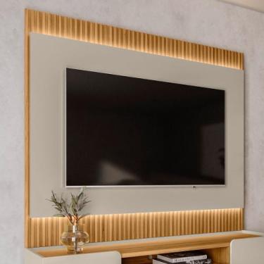 Imagem de Painel Decorativo Singapura MDP/MDF TV até 70 Polegadas Ripado 1.8 Tau