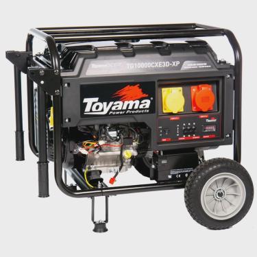 Imagem de Gerador à Gasolina TG10000CXE3D-XP Trifásico 220v 60hz 11.25kva Partida Elétrica/Manual com