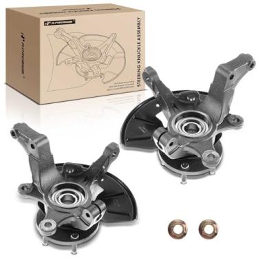 Imagem de A-Premium 2 juntas de direção dianteiras esquerda e direita e conjunto de cubo de rolamento de roda compatíveis com Ford Escape e Mazda Tribute, 2001 2002 2003 2004, Sport Utility, lado do motorista e