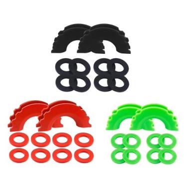 Imagem de Isolador de Manilha de Borracha Leve e Durável - Alto Desempenho, Verd