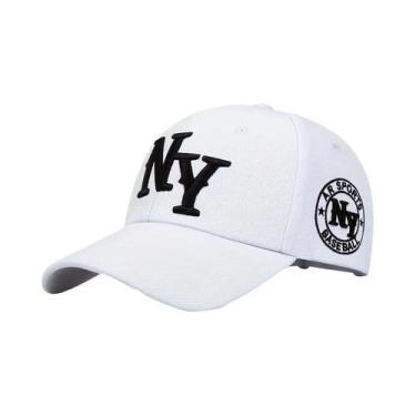 Imagem de Boné de Beisebol Unissex Ajustável - Algodão, Bordado e Estilo Casual,