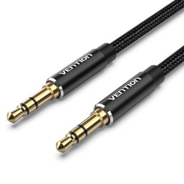 Imagem de Cabo Auxiliar P2 X P2 3.5mm Estéreo Hifi 2m Banhado A Ouro - Bbacomerc