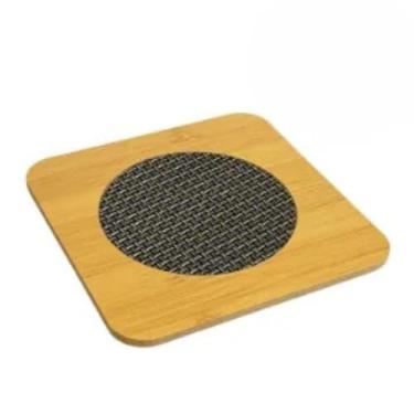 Imagem de Descanso de Panela em Madeira com Proteção Térmica, Suporte para Panelas Quentes, Base Protetora para Mesa de Cozinha (6)