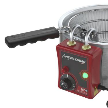 Imagem de Fritadeira Tacho Elétrica Metalcubas 5 Litros Tfre5 220v