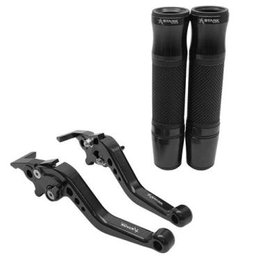 Imagem de Kit Manete Manopla Esportivo Yamaha Nmax 160 Nmax160 Nmax - Stark Race