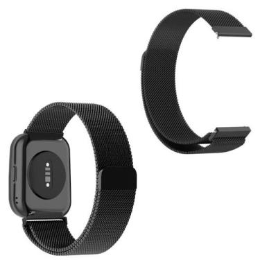 Imagem de Pulseira Metal Magnética 22Mm Para Haylou Rs5 2,01 - Tech King