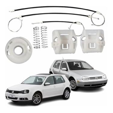Imagem de Kit Reparo Cabo Máquina Vidro Elétrico Golf C/arraste Dianteiro