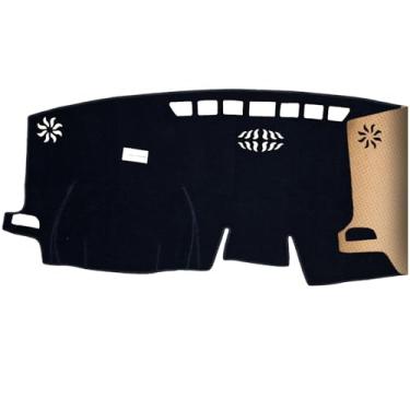 Imagem de QUYDDC Capa de painel adequada para Toyota Sienna 2021 2022 2023 2024 (serve para veículos sem modelos HUD) | Antirreflexo, proteção solar, à prova de poeira, à prova de UV | Capas de painel