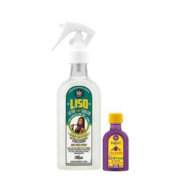 Imagem de Kit Lola Liso Leve e Solto Spray 200ml + Pinga! Óleo Açaí e Pracaxi 50