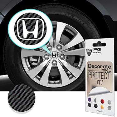 Imagem de IPG Compatível Com Civic Accord Crv Vtec Si, Tampa Central Logotipo, Decalques Para Rodas E Pneus, Adesivos Internos Ou Externos (Tampa Central: 2,25") (4 Unidades) Personalize Seu Veículo (Logotipo