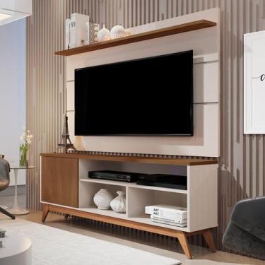 Imagem de Rack com Painel para TV Até 50 Polegadas Lincoln 1 Porta 1 Prateleira 