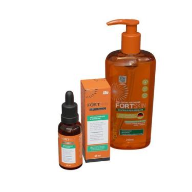 Imagem de Kit Antioleosidade (Sérum e Sabonete) FortLife - Fortlife Pharma