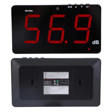 Imagem de AYNEFY Função de Alarme do Medidor de Som Digital LCD 30~130dB Testador de Ruído para Hospitais, Laboratórios, Teatros