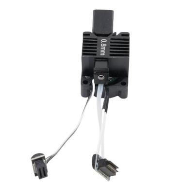 Imagem de Luocute P1S Hotend Kit Completo Com Ventilador Termistor De Refrigeração Aquecedor para Laboratório Bambu P1P P1S 3D Printer 0.8MM Aço Endurecido Integrado Bico Extrusora Substituição