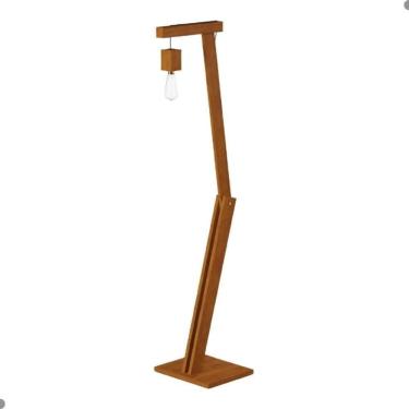 Imagem de Luminaria De Chão Com Regulagem Quioto Amadeirado