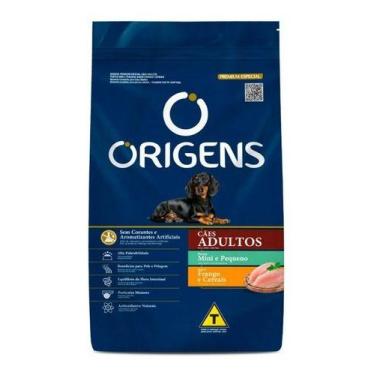 Imagem de Ração Para Cães Adulto Pequeno Frango E Cereais 15kg Origens
