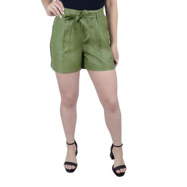 Imagem de Shorts Feminino Gatos e Atos Visco Pu Verde - G2313-Feminino