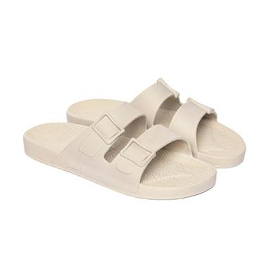 Imagem de Linus - Sandália Unissex Baunilha 42/43, Confortável, Resistente e Vegana