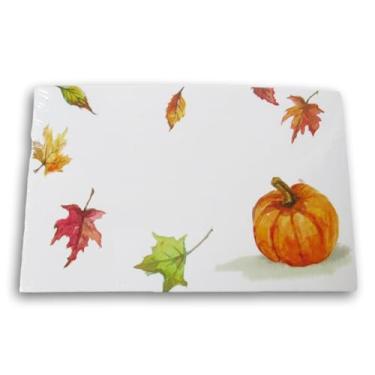 Imagem de Gift Enclosure Cards - 3.5 x 2.25 Inch - 50 Pack (Fall Leaves & Pumpkin)