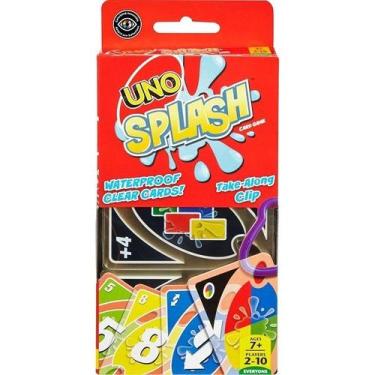 Imagem de Jogo de Cartas UNO SPLASH Mattel DHW42