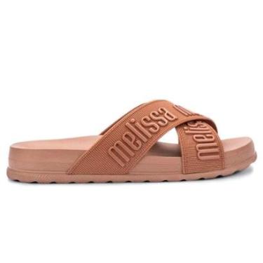 Imagem de Sandália Melissa Cozy Slide M-Lover II Marrom-Feminino