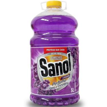 Imagem de Desinfetante sanol lavanda 5 litros