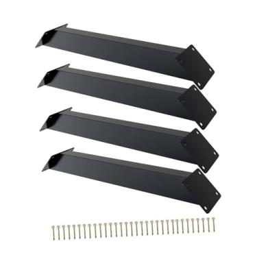 Imagem de Generic Estruturas de suporte de ângulo de 45 graus Suporte de pérgola Suporte de canto Junta interna para móveis de de gazebos, Style a