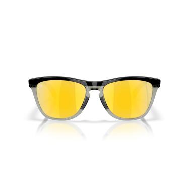 Imagem de Óculos de Sol Oakley Polarizado Frogskins Range 0OO9284 928418 Tam 55 / Preto Fosco - Lentes Prizm 24K Polarized