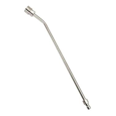 Imagem de Baoblaze Haste de extensão angular para calha de lavadora de alta pressão, fácil instalação, conector de substituição, acessório para uso doméstico e quintal, 418mm Y Shaped