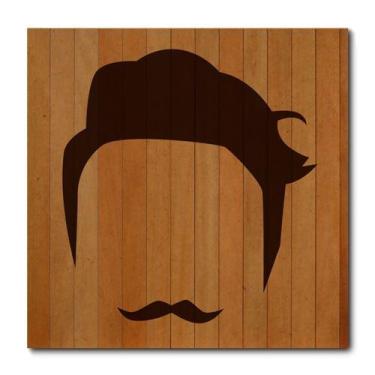 Imagem de Placa Decorativa - Barber Shop - Barbearia - 1393plmk - Allodi