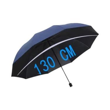 Imagem de Guarda-chuva Dobrável Extra Grande À Prova De Vento Reforçado Compacto
