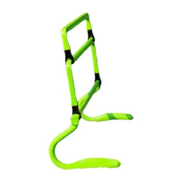 Imagem de Zxpjkyu Barreiras de Agilidade, Equipamento Portátil para Treinamento de Velocidade, 4 Obstáculos de Salto com Altura Ajustável para Adultos, Treinamento de B, Verde