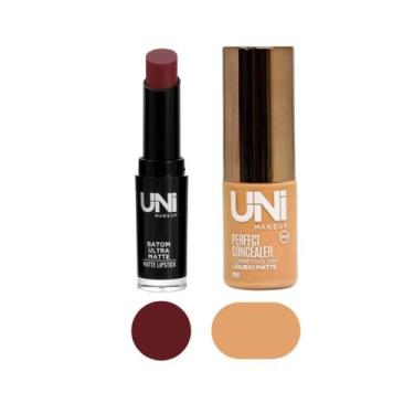Imagem de Batom Ultra Matte Cor Vibrante Corretivo Liquido Facial Matte Hidratan