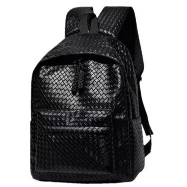 Imagem de Mochila SANMU estilo coreano de veludo de grande capacidade para uso g