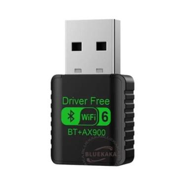Imagem de Adaptador Dongle USB WiFi6 BT5.4 AX900Mbps Para PC, Alto-falante, Mous